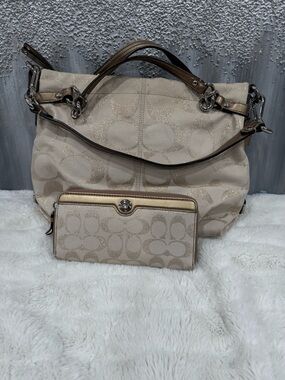 Coach Brooke Shoulder Bag and Wallet